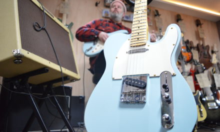 Devon based used guitar shop, launches Crowdfunder to build repurposed guitars.